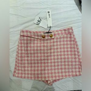 Zara pink skort (Skirt and short) brand new